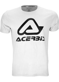 Acerbis Sports Erodium, maglia manica corta , colore: Bianco/Nero , dimensione: XXL