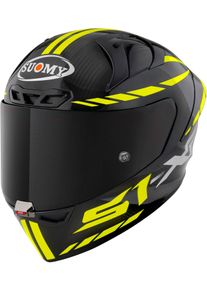 Suomy S1-XR GP Carbon Hypersonic, casque int&eacute;gral , couleur: Noir/Jaune N&eacute;on , taille: M