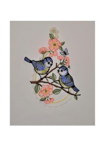 Stickereien Plauen Fensterbild &raquo;V&ouml;glein&laquo;