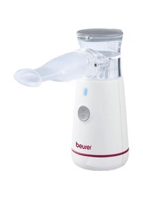 Beurer Inhalationsger&auml;t &raquo;IH 47, akkubetriebener, kompakter Inhalator, f&uuml;r zuhause und unterwegs&laquo; Hygienische Anwendung dank integrierter 