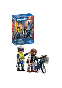 Playmobil Konstruktions-Spielset &raquo;Fahrradraub (72076), City Action&laquo; Made in Europe