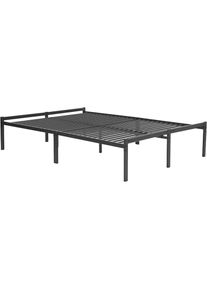 OTTO home Metallbett &raquo;LIST Bett Bettgestell Bettrahmen Einzelbett Doppelbett&laquo; Stahlbett schwarz in TOP Qualit&auml;t und 4 Breiten, Bett mit 26 Lattenroste