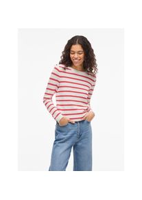 Vila Rundhalspullover &raquo;VIDALO O-NECK L/S STRIPE KNIT TOP- NOOS&laquo;