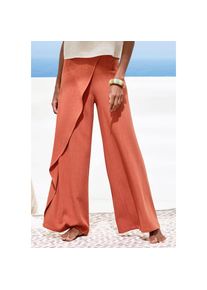 French Connection Leinenhose im weit flie&szlig;endem Lagenlook