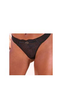 Lascana String mit sexy Cut-Out & Ringaccessoires, sexy Dessous blau, Gr&ouml;&szlig;e 36/38