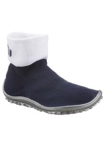 Barfu&szlig;schuh Leguano "LEGUANITO", M&auml;dchen, Gr. 30/31, blau (dunkelblau), Textil, Schuhe Barfu&szlig;schuh, Schlupschuh, Freizeitschuh, Hausschuh f&ouml;rdert optimal den Laufprozess