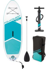 SUP-Board Intex "AQUA QUEST 240" Gr. 244, wei&szlig;, Wassersportboards, Kinder, 244x76x13 244cm, Kunststoff, SUP-Board