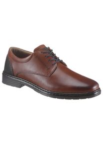 Schn&uuml;rschuh Josef Seibel "Alastair", Herren, Gr. 42, braun (cognac), Glattleder, used, Schuhe Schn&uuml;rschuh, im leichten Used-Look, Freizeitschuh, Halbschuh, Schn&uuml;rschuh