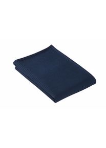 Saunatuch Vossen "Rom", blau (dunkelblau), B:80cm L:220cm, Waffelpiqu&eacute;, Obermaterial: 100% Baumwolle, Handt&uuml;cher, Saunatuch, mit Waffel Design