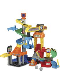 Spielwelt Vtech "Tut Tut Baby Flitzer, Mega Baustelle", bunt, Spielfigurenwelten, KinderB:79cm H:66cm L:61cm, Kunststoff, Spielwelt, mit Sound, B:79cm H:66cm L:61cm