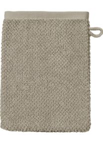 Waschhandschuh Ross "SELECTION", grau (flanell), B:16cm L:21cm, Frottier, Handt&uuml;cher, Waschhandschuh, 100 % Bio-Baumwolle