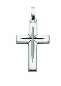 Adelia&acute;s Kettenanh&auml;nger ADELIA&acute;S "925 Silber Kreuz Anh&auml;nger", silber, Schmuckanh&auml;nger, Damen, Silber 925 (Sterlingsilber), Kettenanh&auml;nger