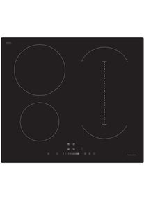 Hanseatic Induktions-Kochfeld, schwarz, B:59cm H:6cm T:52cm, Kochfelder, mit Warmhaltefunktion, Induktions-Kochfeld