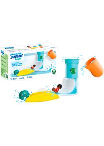 Konstruktions-Spielset Playmobil "Wasserfalltank mit Rutsche (71775), Junior Aqua", bunt, Spielbausteine, Baby, Kunststoff, Konstruktions-Spielset, Badespielzeug; Made in Europe
