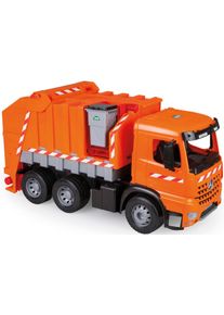 Spielzeug-M&uuml;llwagen LENA "Giga Trucks, Arocs", orange (orange, grau), Spielzeugfahrzeuge, KinderB:29cm H:37cm T:71cm, Kunststoff, Spielzeug-M&uuml;llwagen, Made in Europe, B:29cm H:37cm T:71cm