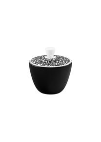 Zuckerstreuer SELTMANN WEIDEN "Zuckerdose Life Fashion 260 ml", schwarz (glamorous schwarz), Zuckerstreuer, Zuckerstreuer