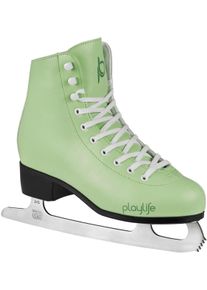 Schlittschuhe Playlife "Fresh Mint und Charming Rose" Gr. 40, gr&uuml;n, Inlineskates_Rollschuhe, 40 (bis ), Lederimitat, Schlittschuhe