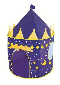 Spielzelt Roba "Ritterburg Mond + Sterne", bunt, Spielzelte, KinderH:135cm &Oslash;:105cm, Polyester, Spielzelt, H:135cm &Oslash;:105cm