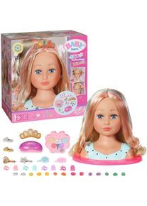 Frisier- & Schminkkopf Baby Born "Sister Styling Head Prinzessin", rosa, Frisierk&ouml;pfe, KinderH:27cm, Frisier- & Schminkkopf, mit Zubeh&ouml;r, H:27cm