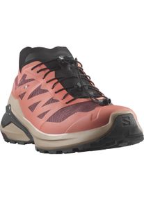Laufschuh Salomon "XA META MADE IN FRANCE W", Damen, Gr. 40,5, schwarz (fusion coral, oxford tan, schwarz), Synthetik, Textil, Schuhe Laufschuh
