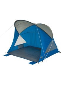 Strandmuschel High Peak "Sevilla", blau (blau, grau), Zelte, B/H/L: 160cm x 130cm x 130cm, Strandmuschel, B:160cm H:130cm L:130cm