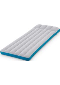 Luftmatratze Intex "Camping Mat", grau (grau, blau), LuftmatratzenB:72cm H:20cm L:189cm, Vinyl, Luftmatratze, B:72cm H:20cm L:189cm