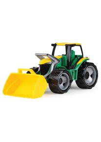 Spielzeug-Traktor LENA "Giga Trucks", gr&uuml;n (gr&uuml;n, gelb), Spielzeugfahrzeuge, KinderB:28cm H:31cm T:62cm, Kunststoff, Spielzeug-Traktor, mit Frontlader; Made in Europe, B:28cm H:31cm T:62cm
