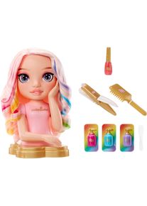 Frisier- & Schminkkopf RAINBOW HIGH "Rainbow HIgh Styling Head Playset", bunt, Frisierk&ouml;pfe, KinderH:33cm, Frisier- & Schminkkopf, H:33cm