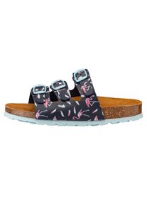 Pantolette Lico "Pantolette Bioline Flaminco", M&auml;dchen, Gr. 34, blau, Synthetik, Schuhe Pantolette