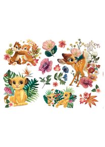 Wandtattoo Komar "Be in Nature - Gr&ouml;&szlig;e 100 x 70 cm", bunt, B:100cm H:70cm, Folie, Wandtattoos, Wandtattoo, selbstklebend, Wandsticker, Kinderzimmer
