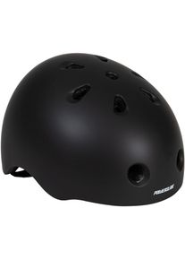 Kinderfahrradhelm Powerslide "Urban" Gr. 58,5, schwarz, Helme, Kinder, 58,5/62 Kopfumfang: 58cm - 62cm, Kinderfahrradhelm