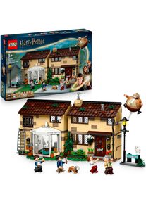 Konstruktionsspielsteine Lego "Ligusterweg: Tante Magdas Besuch (76451), Lego Harry Potter&trade;", bunt, Spielbausteine, Kinder, Kunststoff, Konstruktionsspielsteine, Made in Europe