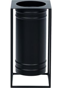 Schirmst&auml;nder SPINDER DESIGN "DRIP", schwarz, B:20cm H:40cm T:20cm, Stahl, Regenschirmst&auml;nder, Schirmst&auml;nder, Regenschirmst&auml;nder aus Stahl