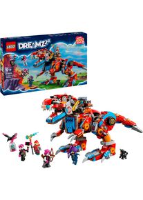 Konstruktionsspielsteine Lego "Coopers Dino-Mech C-Rex (71484), Lego DREAMZzz", bunt, Spielbausteine, Kinder, Kunststoff, Konstruktionsspielsteine, Made in Europe