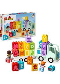 Konstruktionsspielsteine Lego "ABC-Lastwagen (10421), Lego DUPLO Town", bunt, Spielbausteine, Baby, Kunststoff, Konstruktionsspielsteine, Made in Europe