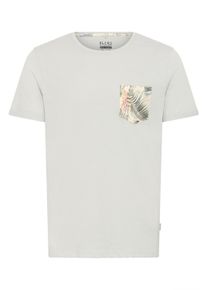 T-Shirt Blend "T-Shirt BHFlorens", Herren, Gr. L, grau (chip grau), Obermaterial: 100% Baumwolle CO., Shirts T-Shirt