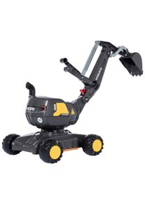 Spielzeug-Aufsitzbagger Rolly Toys "Digger Volvo", grau, Spielzeugfahrzeuge, KinderB:43cm H:74cm T:102cm, Kunststoff, Spielzeug-Aufsitzbagger, BxTxH: 43x102x74 cm, B:43cm H:74cm T:102cm