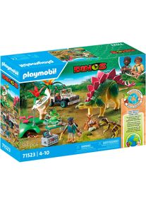 Konstruktions-Spielset Playmobil "Forschungscamp mit Dinos (71523), Dinos", bunt, Spielbausteine, Kinder, Kunststoff, Konstruktions-Spielset, Made in Europe