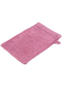 G&ouml;zze Waschhandschuh G&Ouml;ZZE "Berlin", rosa (altrosa), B:17cm L:24cm, Frottier, Handt&uuml;cher, Waschhandschuh