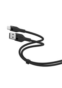 Belkin Lightningkabel "Flex Lightning/USB-A, MFi zertifiziert, 1m", schwarz, 100cmcm, Kabel, Lightningkabel