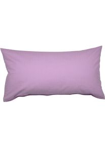 Kissenbezug Janine "PIANO 0125 31 80x80", lila (flieder), B:80cm L:40cm, Mako-Soft-Seersucker, Seersucker, Kissenbez&uuml;ge, Kissenbezug, mit Rei&szlig;verschluss