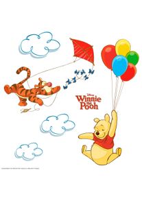 Wandtattoo Komar "Window Sticker Winnie the Pooh - Gr&ouml;&szlig;e 31 x 31 cm", bunt, B:31cm H:31cm, Folie, Wandtattoos, Wandtattoo, selbsthaftend, Fensteraufkleber, Kinderzimmer