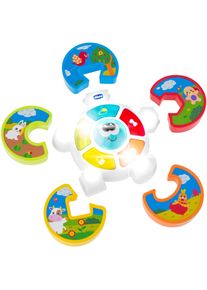 Lernspielzeug Chicco "Elektronisches Puzzle - Errate Das Tier", bunt, Lernspielzeug, BabyH:5cm &Oslash;:25cm, Lernspielzeug, mit Licht und Sound, H:5cm &Oslash;:25cm