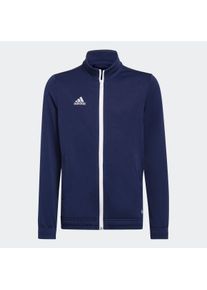 Trainingsjacke adidas Performance "ENT22 TK JKTY", Damen, Gr. 140, blau (team navy blau 2), Obermaterial: 100% Polyester, bestickt, Jacken Trainingsjacke