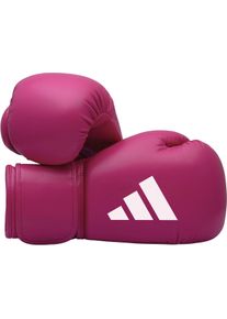 Boxhandschuhe adidas Performance "Speed 50" Gr. 10, lila (lila, wei&szlig;), Boxhandschuhe, 10, Obermaterial: 100% Kunstleder, Boxhandschuhe