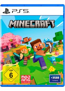MOJANG STUDIOS Spielesoftware "Minecraft", transparent (wei&szlig;, neutral), PlayStation 5, Spielesoftware, Spielesoftware