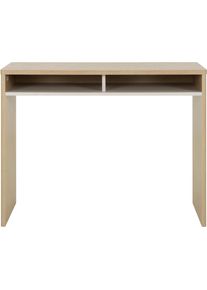 Konsolentisch GAMI "SOLENA", eiche rookwood nachbildung, melamin kashmir, eiche rookwood nachbildung, melamin kashmir, eiche rookwood nachbildung, B:100cm H:76cm T:42cm, Tische, Konsolentisch, Konsolentisch