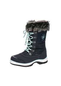 Winterboots Lico "Winterboot Lillesand", M&auml;dchen, Gr. 38, blau, Synthetik, Schuhe Winterboots