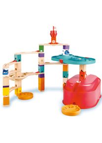 Kugelbahn-Bausatz HAPE "Quadrilla, Baukasten Beh&auml;lter Set", bunt, Kugelbahnen, Baby, Holz, Kunststoff, Kugelbahn-Bausatz