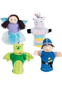 Handpuppe Roba "Handpuppenset f&uuml;r Kaspertheater", bunt, Puppen, Kinder, Stoff, Handpuppe